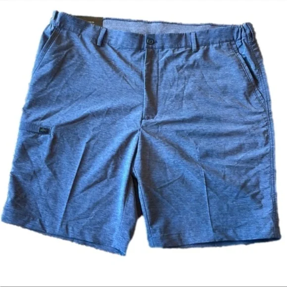 Greg Norman NWT Mens 40 Blue Performance Golf Shorts. - Picture 1 of 6